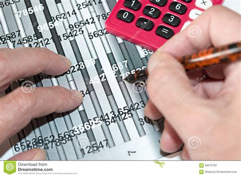 Financial Study Stock Photo Image Of Data Economic 66070792