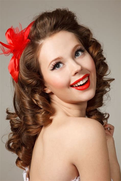 Pin Up Hairstyles That Scream S Hairstyles For Long Hair Up Hairstyles Long Hair Styles