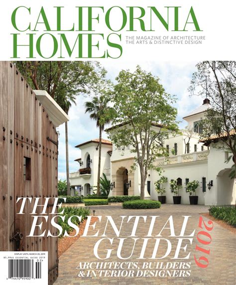 California Homes The Essential Guide To Architects