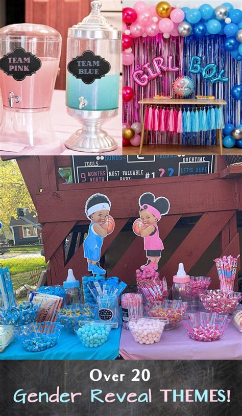 Exciting Gender Reveal Party Themes And Photos Baby Shower Ideas U