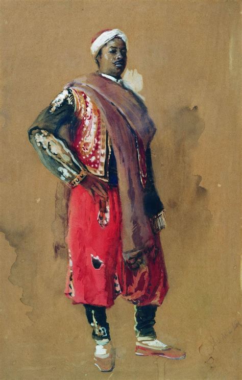 The Moor Painting Konstantin Yegorovich Makovsky Oil Paintings
