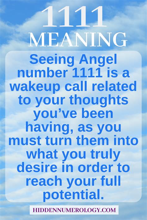 1111 Numerology When Angel Number 1111 Appears In Your Life What