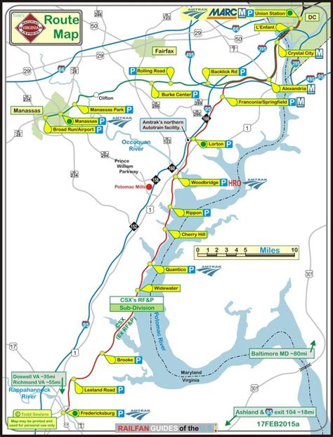 Northern Virginia Metro Map