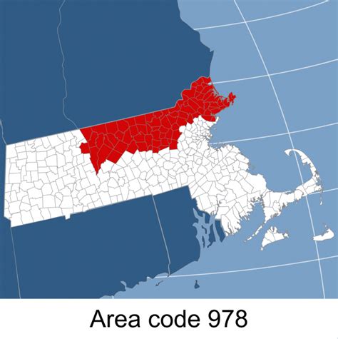 978 Area Code Map Where Is 978 Area Code In Massachusetts Photos