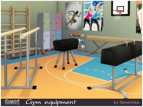 Sims 4 Ccs The Best Gym Equipment Set By Severinka