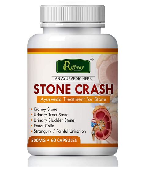 Natural Stone Crash Remove Kidney Stone Capsule 60 Nos Pack Of 1 Buy