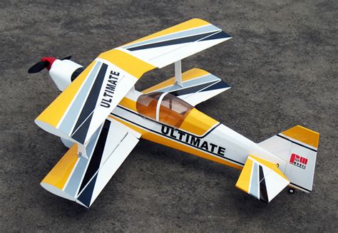 Ultimate Bipe Electric Rc Airplane 30 Arf Yellow General Hobby