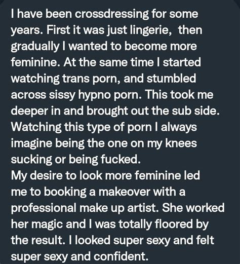 Pervconfession On Twitter He Become A Sissy Slut