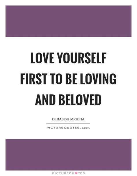 Quotes On Love Yourself First