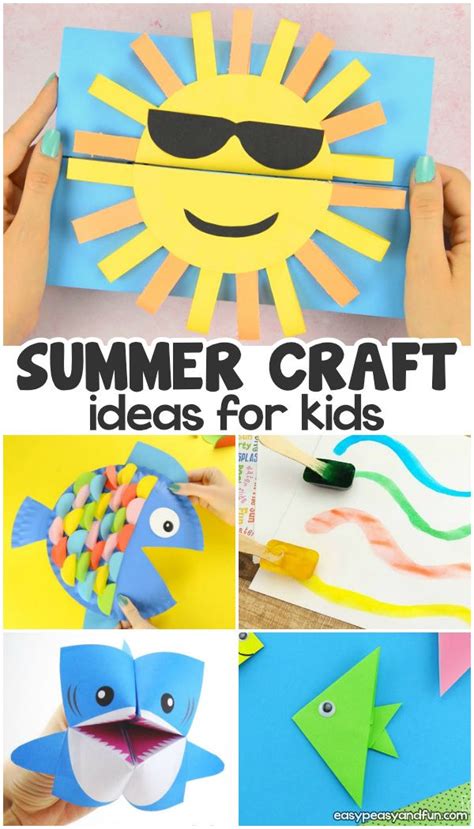 Summer Crafts Fun Summer Crafts Summer Crafts For Kids