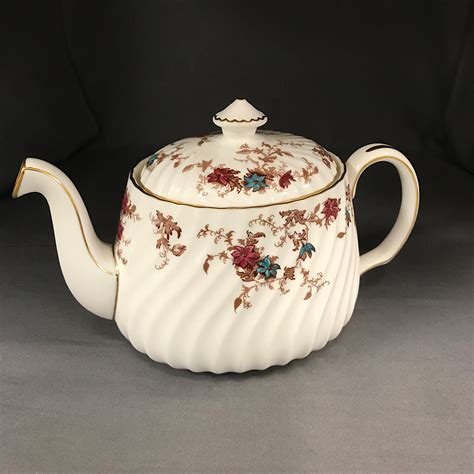 Minton Ancestral Teapot Large Echos China