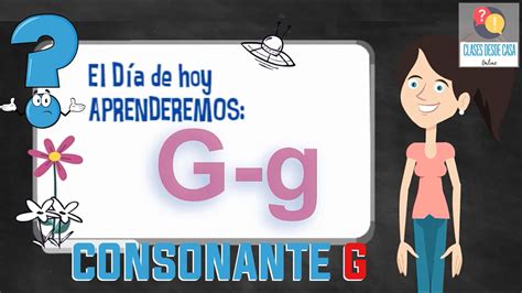 Consonante G 📚 Ga Go Gu Material Educativo La Letra G En Español