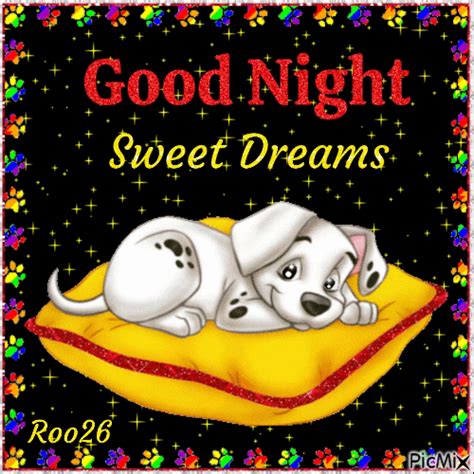 Good Night Sweet Dreams Free Animated Gif Picmix