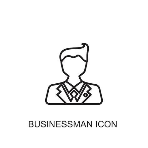 Premium Vector Businessman Vector Icon Icon