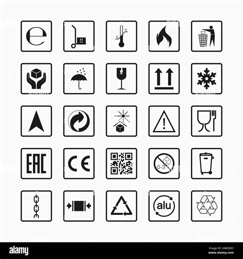 Packaging Symbols And Their Meanings