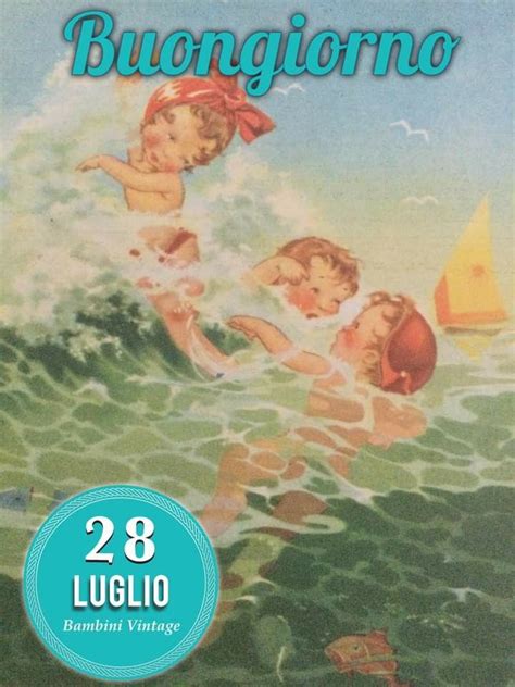 Pin Di Gabriella Piacenza Su Luglio Bambini Vintage Luglio Cartoline