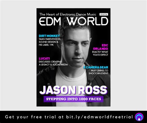 Issue 56 Of Edm World Magazine Is Live See Whos Inside
