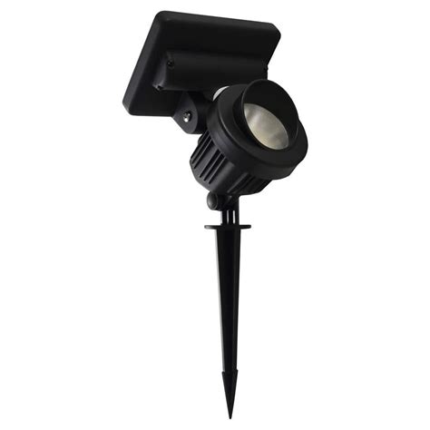 Stonepoint Led Lighting 2 Watt Black Motion Activated Outdoor