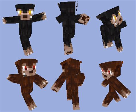 Werewolf Minecraft Skins Download By Little Puppie On Deviantart