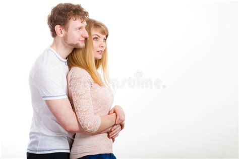 happy enamoured couple hugging each other stock image image of girlfriend lovers 83710895