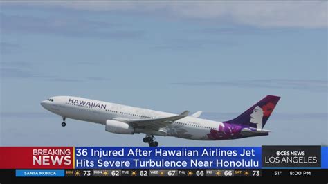 36 Injured 11 Seriously After Hawaiian Airlines Flight Experiences