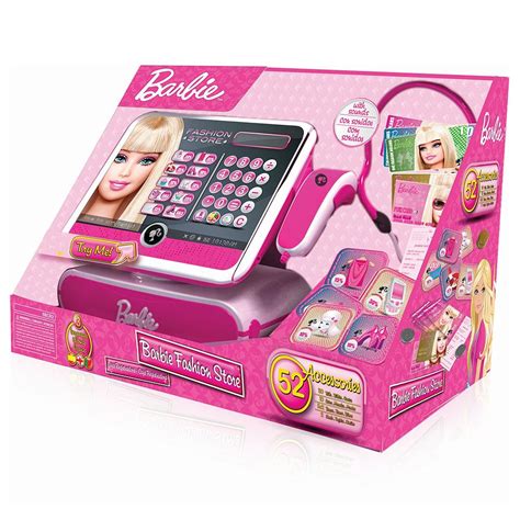 Barbie Bbcr2 Kids Girls Fashion Store Cash Register Machine Toy Play