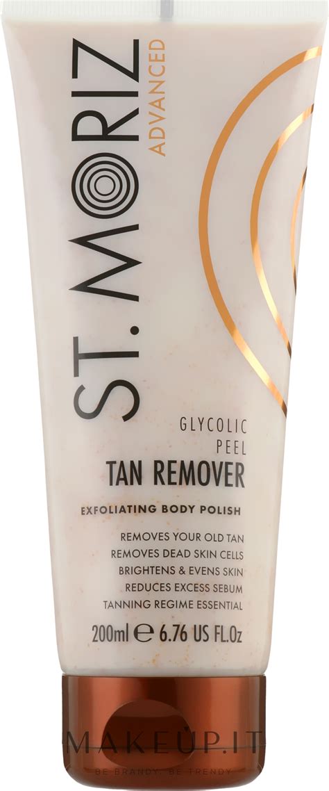 St Moriz Advanced Glycolic Peel Tan Remover Peeling Per Rimuovere L