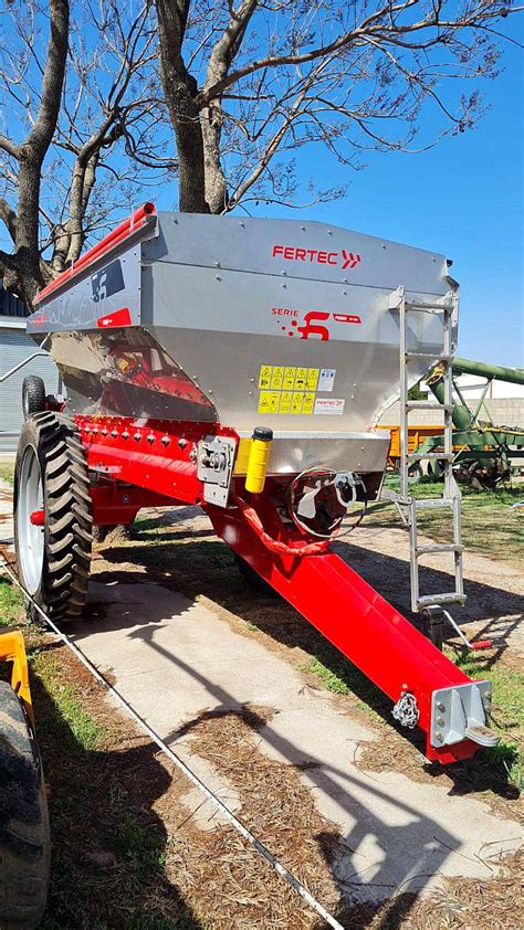 Fertilizadora Fertec Set Line Serie A O Agroads