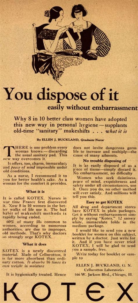 30 Strange And Hilarious Vintage Feminine Hygiene Ads From The Early 20 Century Vintage News Daily