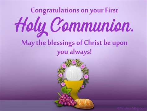First Holy Communion Wishes And Messages Best Quotationswishes