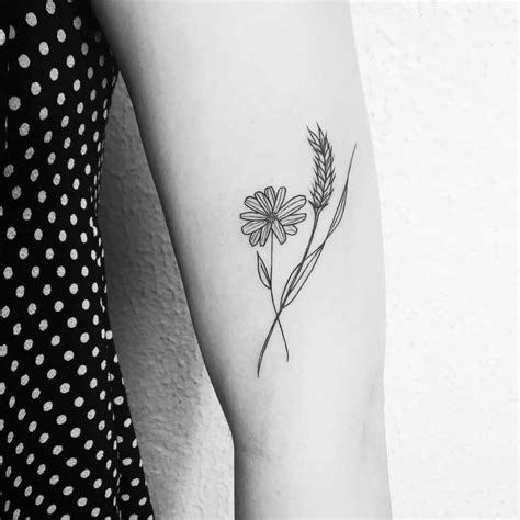 Top 107 Best Daisy Tattoos 2021 Inspiration Guide