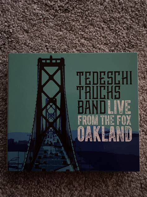Tedeschi Trucks Band Live From The Fox Oakland Cd And Dvd Ebay