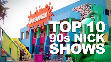 Top Ten Nickelodeon Shows Of The 90s Youtube