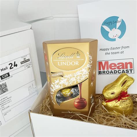 Lindt Chocolate Truffles And Lindt Chocolate Easter Bunny The T
