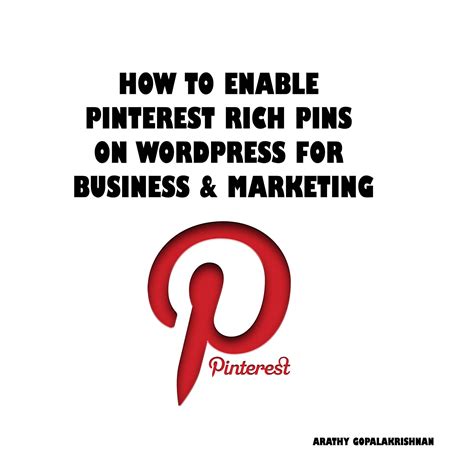 How To Enable Pintrest Rich Pins On Wordpress Technical And Digital