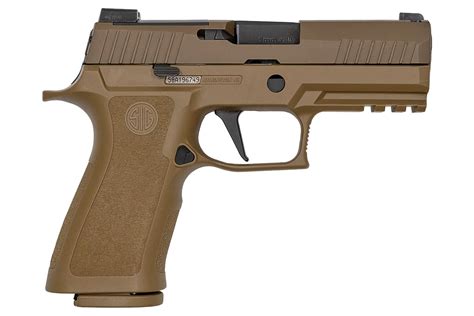 Sig Sauer P320 X Carry 9mm 17 Round Pistol With Coyote Tan Finish For