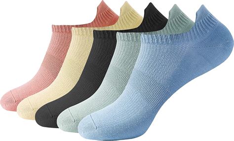 Women Ultra Thin Socks Bamboo Low Cut No Show Ventilating Low Ankle Anti Odor Arch Support Mesh