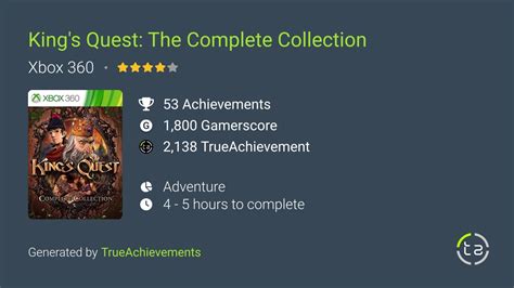 king s quest the complete collection achievements