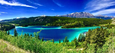 Emerald Lake Yukon Canada Rpics