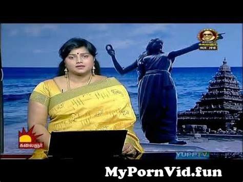 Tamil News Anchor Devika Sugumaran From Devika Kalaignar Tv News Reader