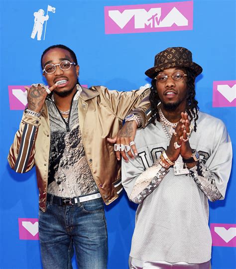 Offset And Quavo Of Migos Attend The 2018 Mtv Video Music Awards At Radio City Music Hall On