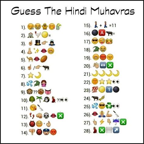WhatsApp Puzzle Guess the Muhawaras | Ladies kitty party ...