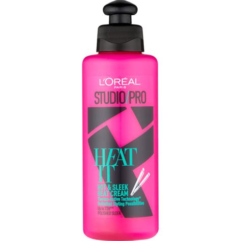 Loréal Paris Studio Pro Heat It Hot And Sleek Heat Protection Cream