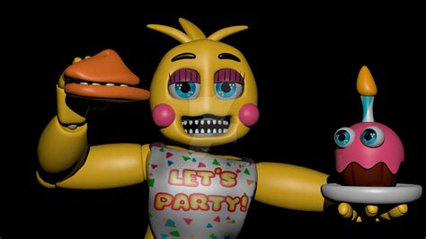 Five Night At Freddys 2 Toy Chica By Lodi456 On Deviantart