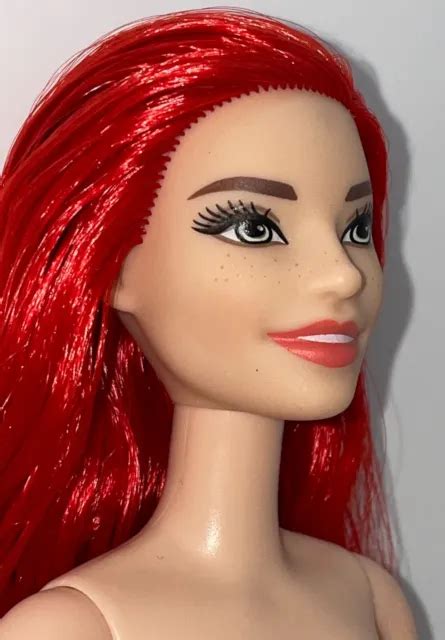 Barbie Color Reveal Mermaid Made To Move Hybrid Nude Doll Extra Long