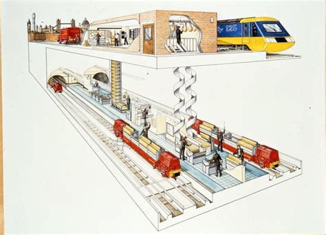 Londons Hidden Tunnels Revealed In Amazing Cutaways Londonist And