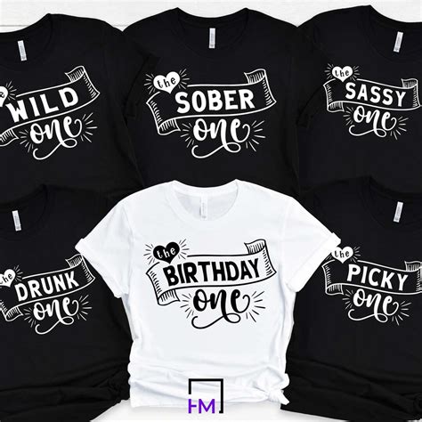 Funny Birthday Group Shirts Bachelorette Party Shirts Birthday Crew
