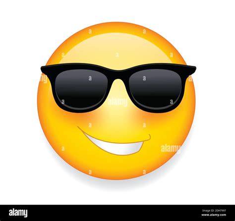 Royalty Free Emoji Svg Shades Emoticon Smiley Face W Sunglasses Vector Cricut Cut File Cool