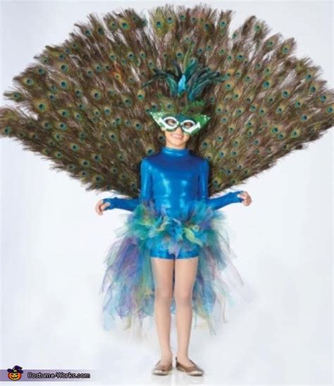 Diy Peacock Girls Costume Creative Diy Ideas Photo 44