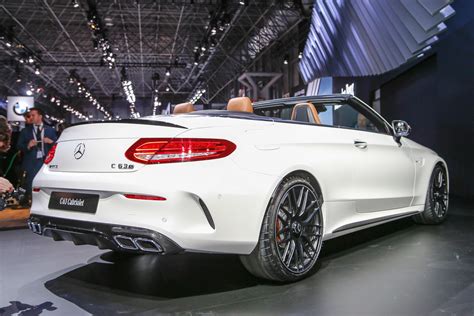 2017 Mercedes Amg C63 Cabriolet Revealed At 2016 New York Auto Show